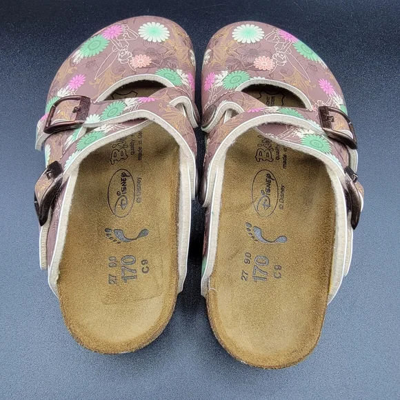 Birkenstocks Birki's Dorian Disney Tinkerbell Toddler's Shoe Size 9C Brown Green